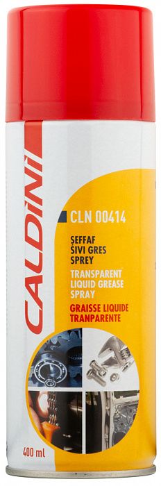 CALDINI Прозрачная жидкая смазка Transparent Liquid Grease Spray 400мл