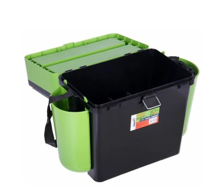 Ящик зимний "FishBox" (19л) зеленый Helios