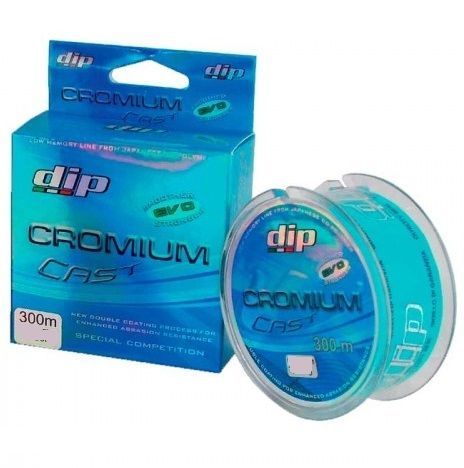Леска ALCEDO DIP CROMIUM Cast Evo Hi Blue 0, 350 300 м 