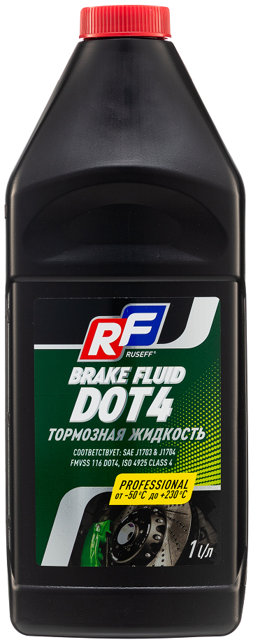 Тормозная жидкость RUSEFF ДОТ 4 (1л)