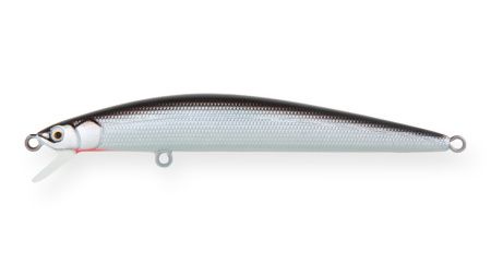 Воблер Минноу Strike Pro Slingshot Minnow 90,  90 мм,  7 гр,  Загл. 0, 3м.-0, 5м.,  Плавающий,  цвет: A010-EP Black Back Silver,  (EG-146F#A010T-EP)