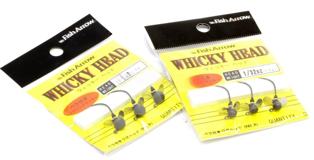 Джиг-головка Fish Arrow Whicky Head Guard /0.9g 3 шт.