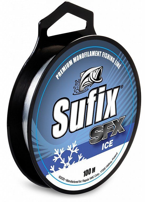 Леска зимняя SUFIX SFX Ice 100 м прозрачная 0, 16 мм 2.2 кг 
