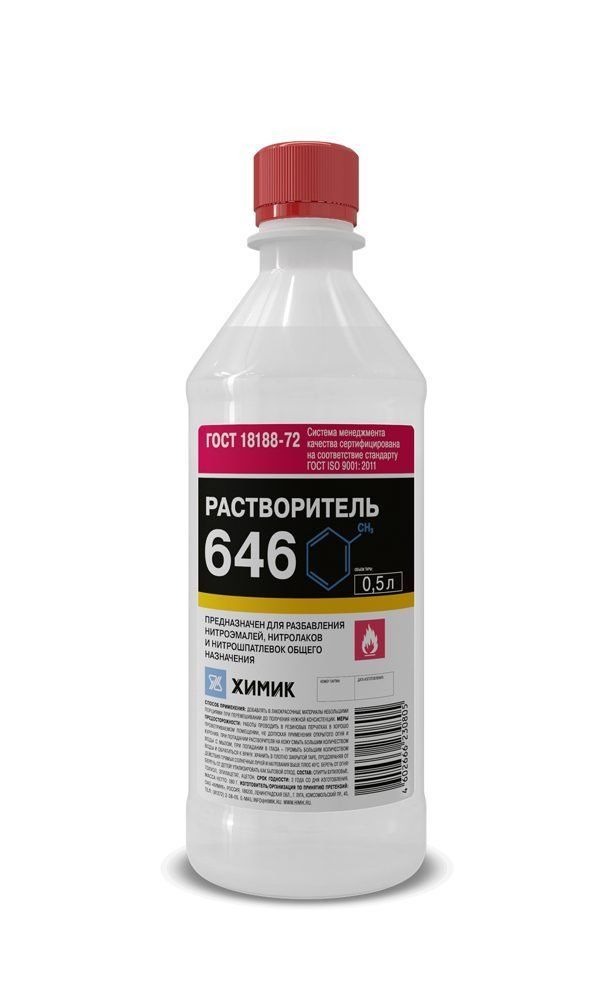Растворитель ХИМИК 646 0.5л
