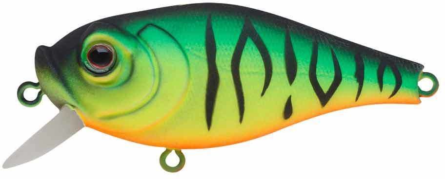 Воблер Крэнк Strike Pro Aquamax Shad 50,  50 мм,  5 гр,  Загл. 0, 1м.-0, 4м.,  Плавающий,  цвет: GC01S Mat Tiger,  (JL-128F#GC01S)