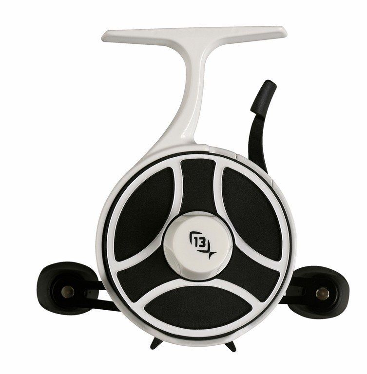 Катушка 13 Fishing Black Betty FreeFall Ghost Ice Reel - 2.5:1 Gear Ratio w/ NEW Line Window- Left Hand