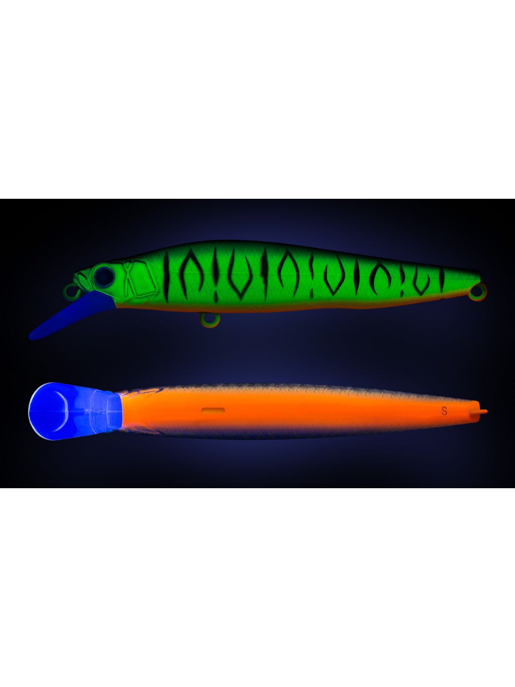 Воблер Минноу Strike Pro IB Minnow JET 95,  95 мм,  13 гр,  Загл. 0, 5м.-1, 2м.,  Тонущий,  цвет: GC01S Mat Tiger,  (JS-276#GC01S)