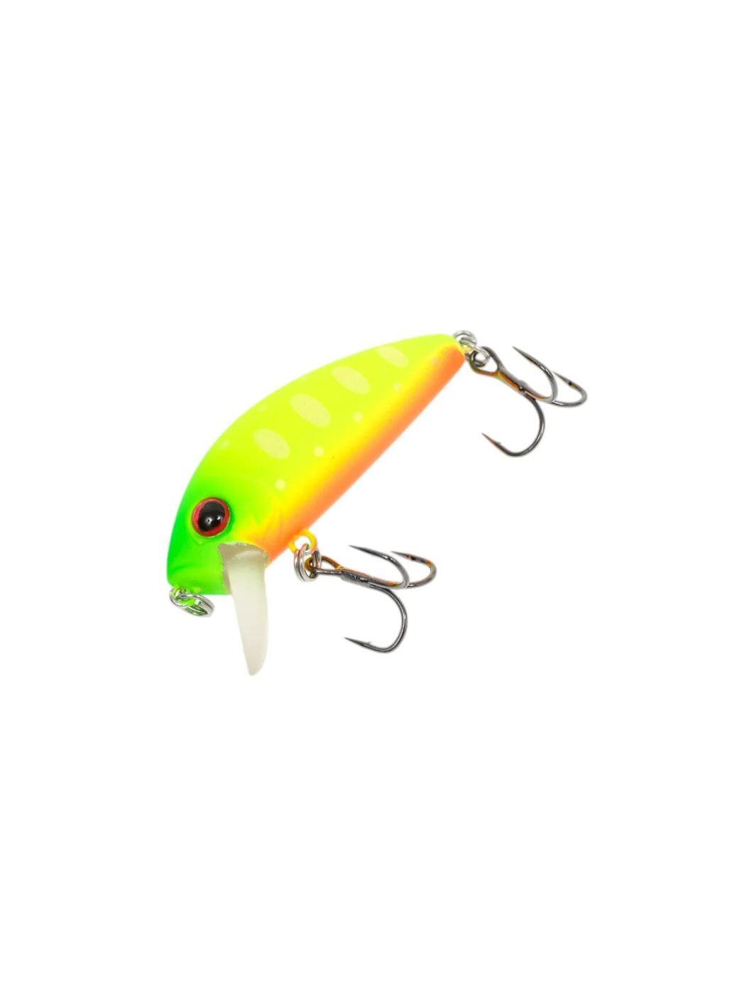 Воблер Минноу Strike Pro Mustang Minnow 45,  45 мм,  4, 5 гр,  Загл. 0, 2м.-0, 5м.,  Плавающий,  цвет: A178S Lemon Mat Tiger,  (MG-002F#A178S)