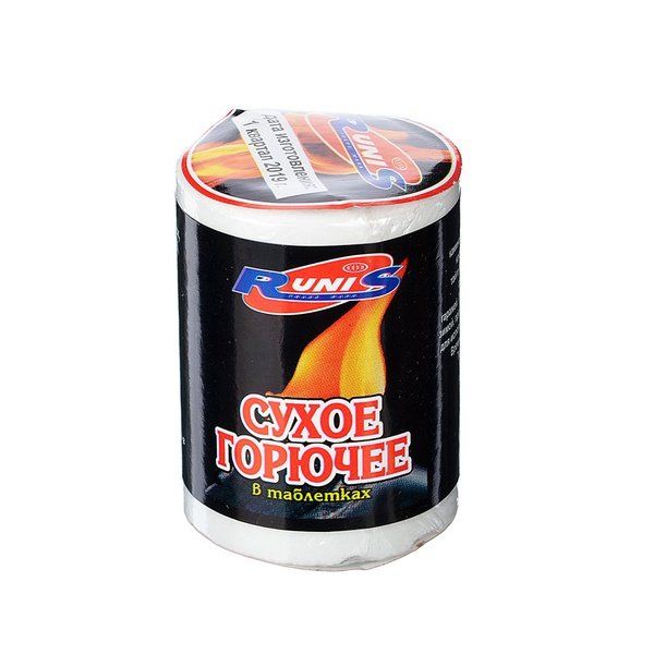 Сухое горючее RUNIS,  80 г