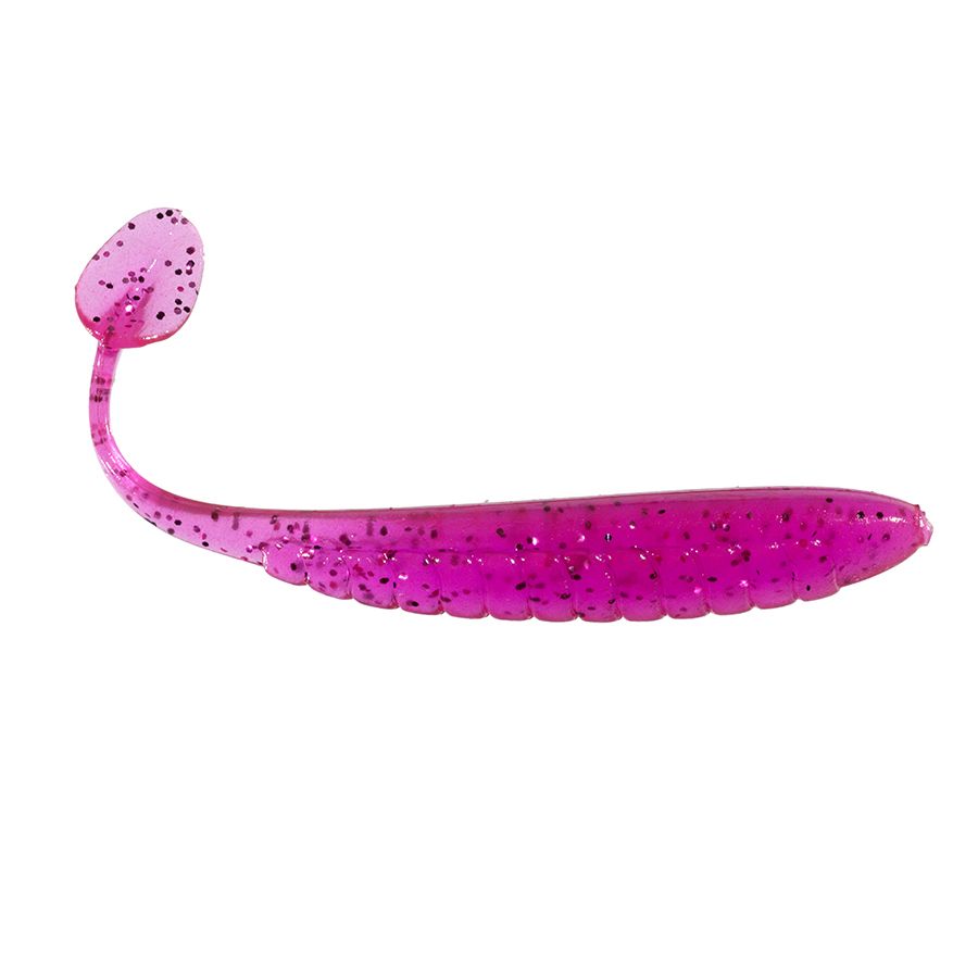 Приманка ZUB-BLEAK 100мм-4шт,  (цвет 130) маджента с блестками