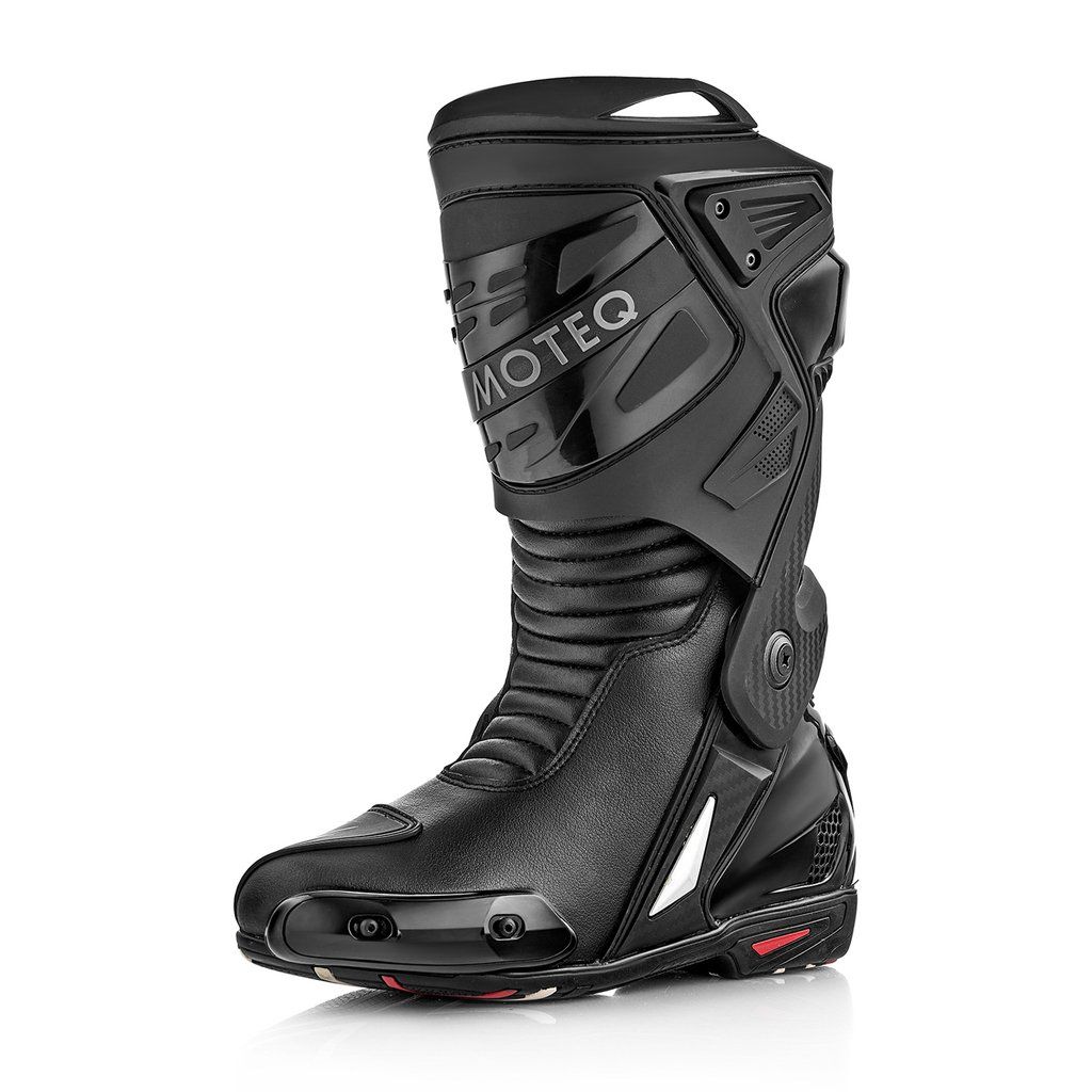 Мотоботы MOTEQ Racing R8 Черный,  44