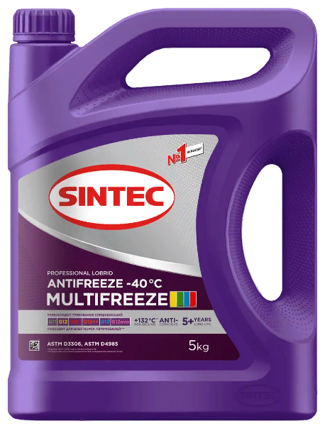 Антифриз SINTEC MULTI FREEZE 5кг универсальный
