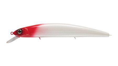 Воблер Минноу Strike Pro Montero 90SP,  90 мм,  8, 6 гр,  Загл. 0, 8м.-1, 2м.,  Нейтральный,  цвет: 022PF Milk Redhead,  (EG-190A-SP#022PF)