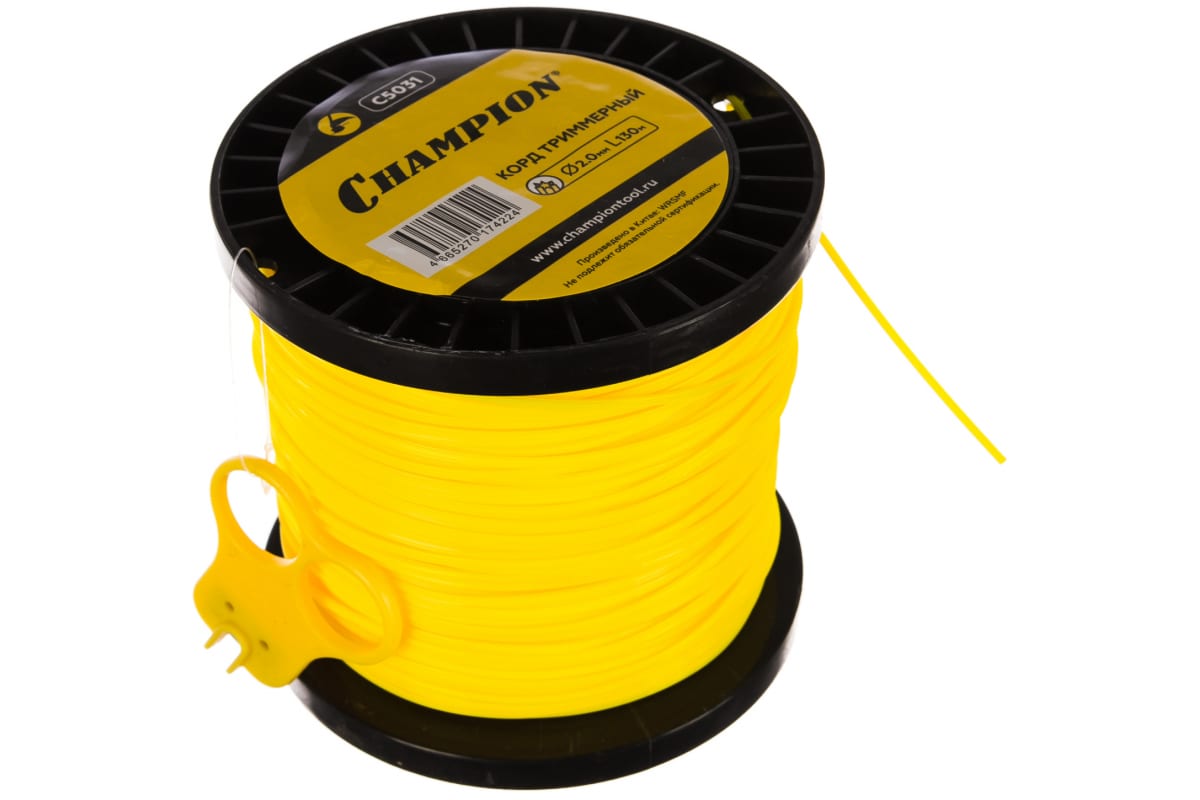 Корд триммерный Ø2.0мм круглый (130м) CHAMPION C5014