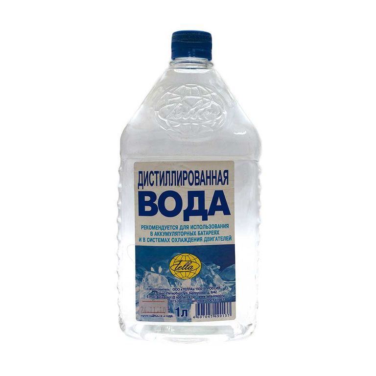 Вода дистилированная ТЕЛЛА 1л.
