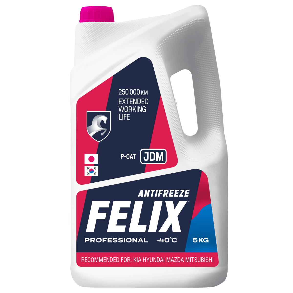 Антифриз FELIX PROFESSIONAL JDM  5л. розовый