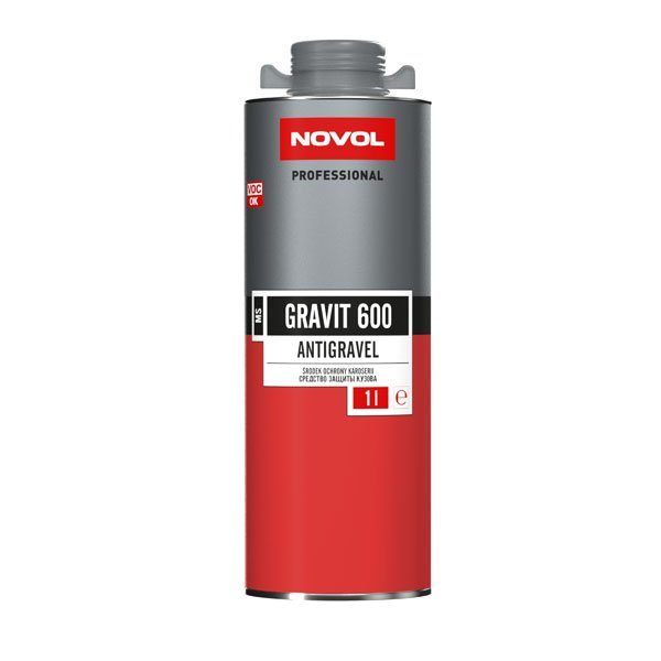 Антигравий NOVOL GRAVIT 600 MS 1л серый под пистолет