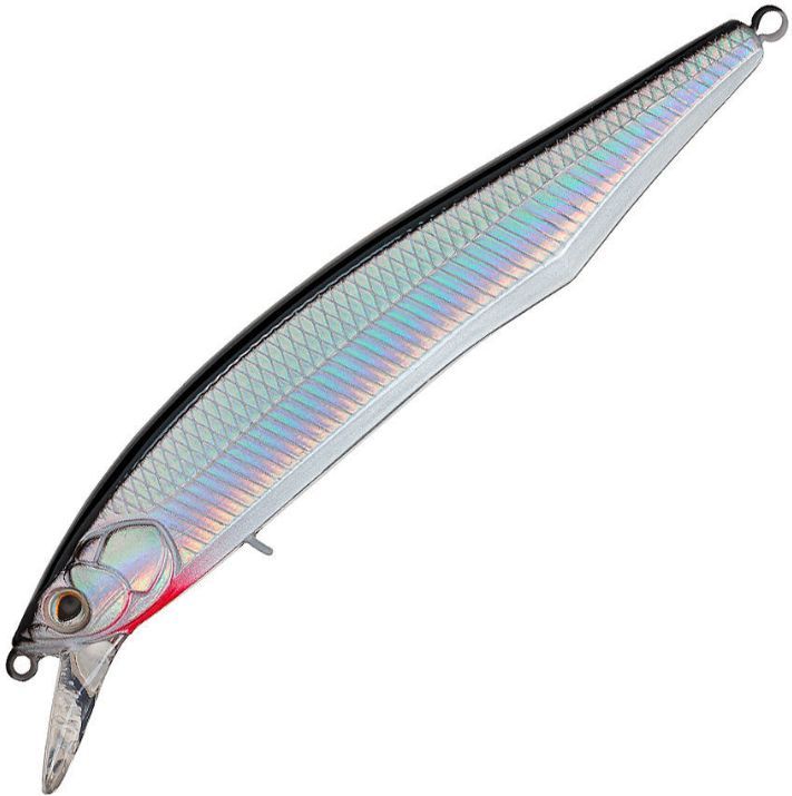 Воблер Минноу Strike Pro Intriger 105SP,  105 мм,  15 гр,  Нейтральный,  цвет: A010 Black Back Silver,  (EG-194A-SP#A010)