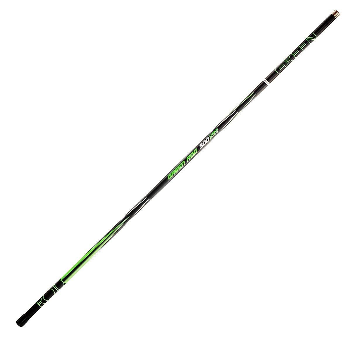Удилище маховое GREEN ROD carbon,  5m,  15-40g Nisus