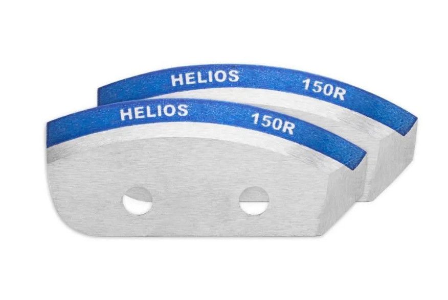 Ножи для ледобура 150R полукруглые - мокрый лед правое вращение Helios