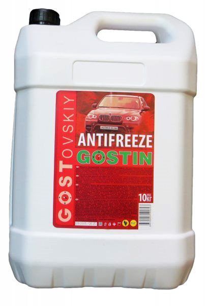 Антифриз ГОСТОВСКИЙ 10кг. красный
