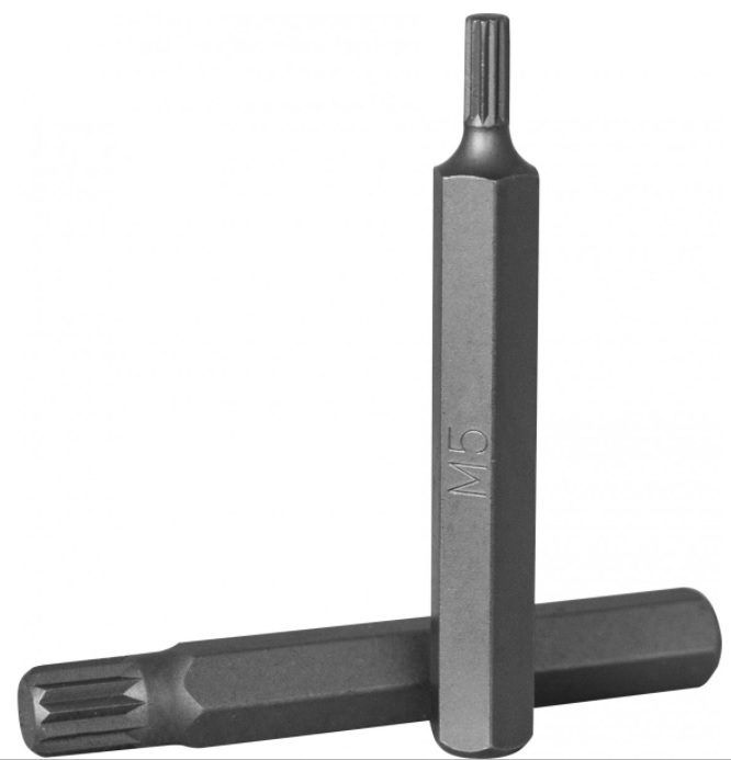 Бита SPLINE М8*75мм (10мм) JONNESWAY D10M75M08A