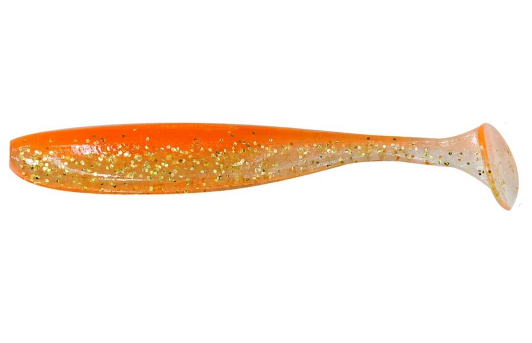 Приманка съедобная Keitech Easy Shiner 4" EA#06 Orange Flash