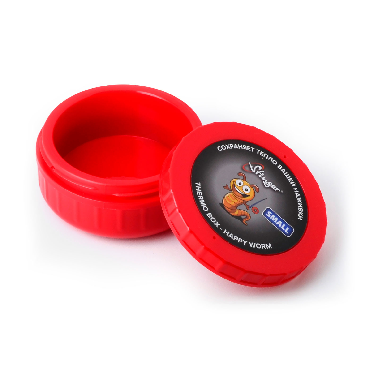 Термокоробка Stinger Happy Worm,  75мм,  красная