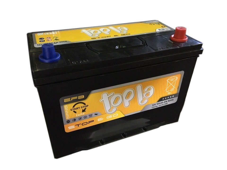 105 TOPLA ASIA STOP&GO EFB Евро Аккумулятор зал/зар