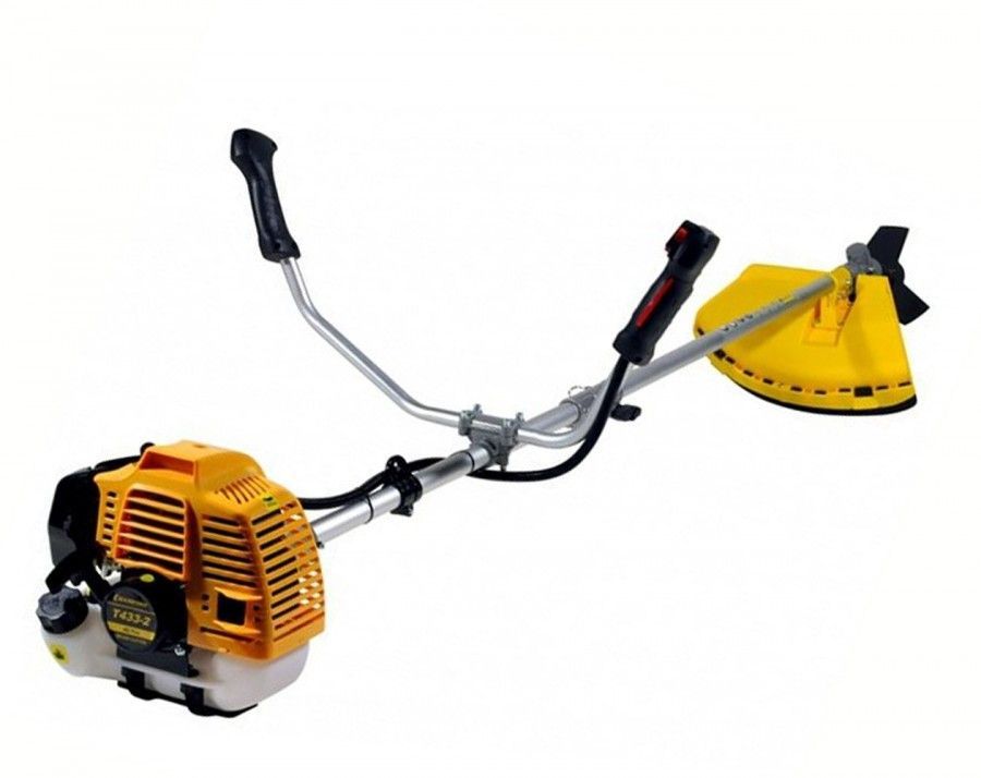 Мотокоса CHAMPION T433-2 (1.25кВт/1, 7л.с,  леска Ø2, 4мм + нож,  разборная штанга 7, 2кг)