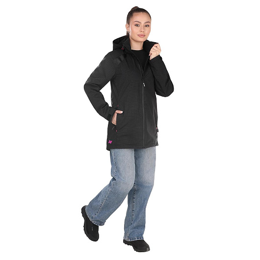 Куртка женская мембранная ВЕСТА 20/20 К черная р. 44/164 Nisus