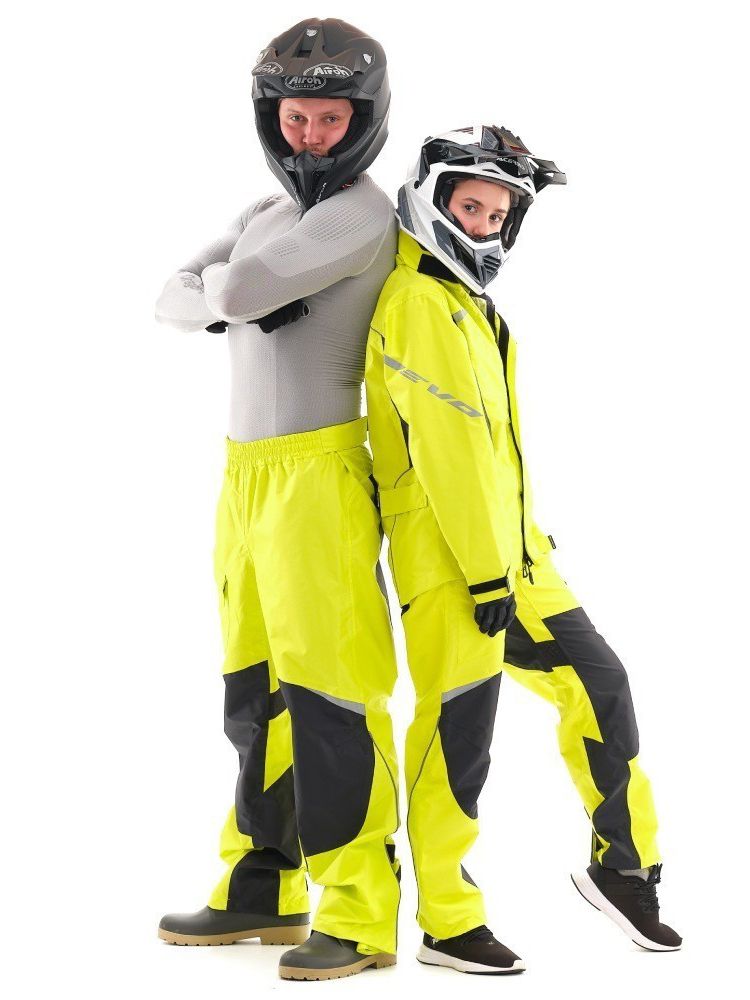 Штаны - дождевик DRAGONFLY EVO YELLOW 2023 (мембрана 10000/8000) XS