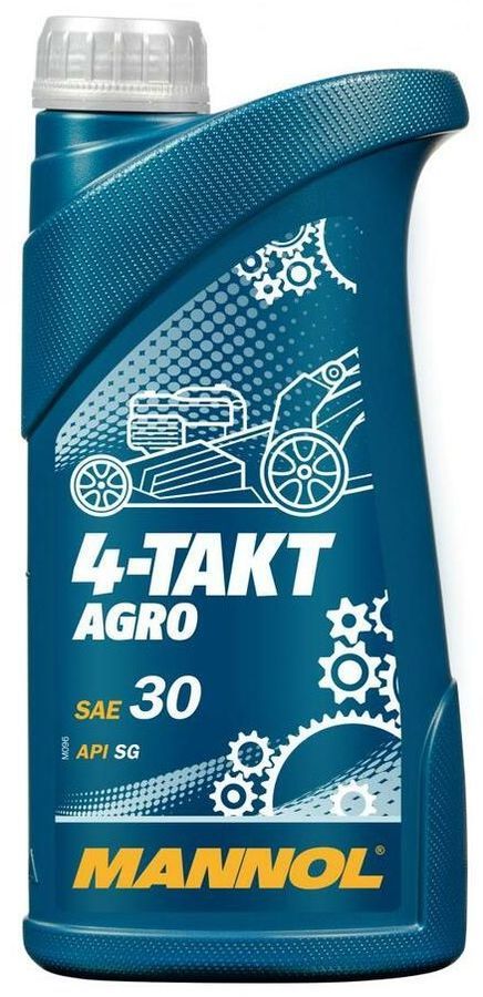 MANNOL Agro SAE 30 4T минеральное моторное масло 1L 7203/1440