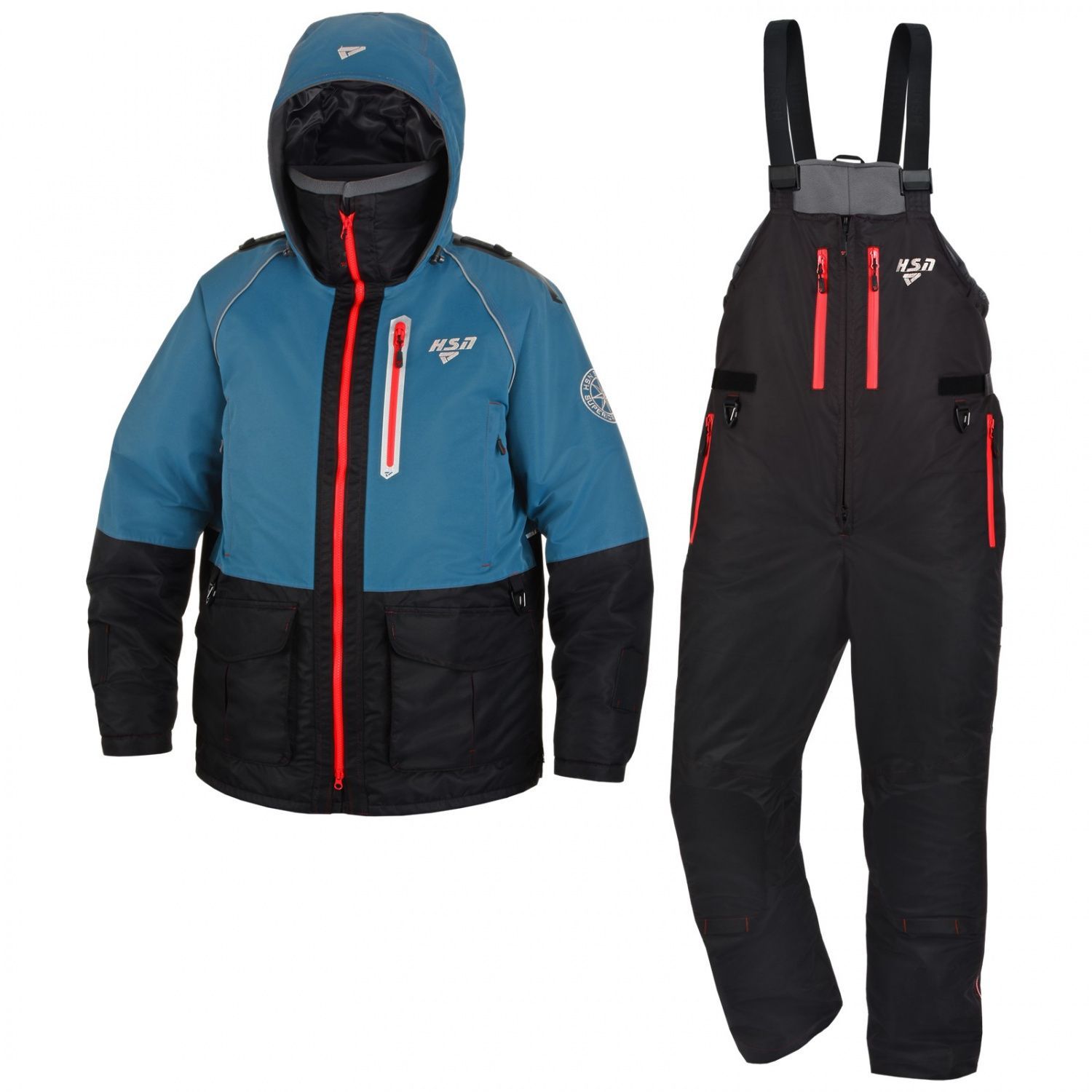 Костюм-поплавок мужской зимний "Rescuer VII comfort",  hardguard,  бирюза (50-52/182) м