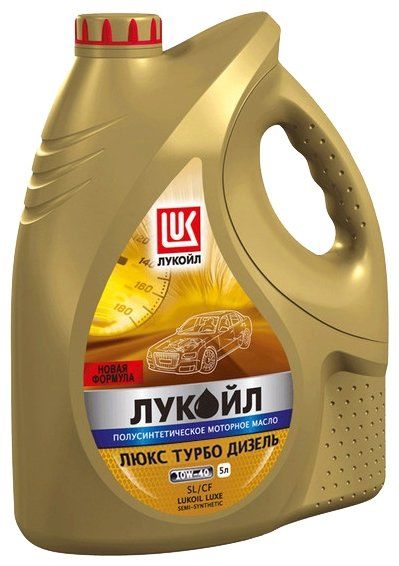 ЛУКОЙЛ 10W40 ЛЮКС ТУРБО ДИЗЕЛЬ 5л полусинтетическое моторное масло189371