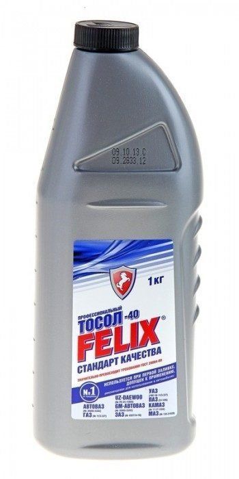 Тосол FELIX Стандарт Качества -45 1кг.