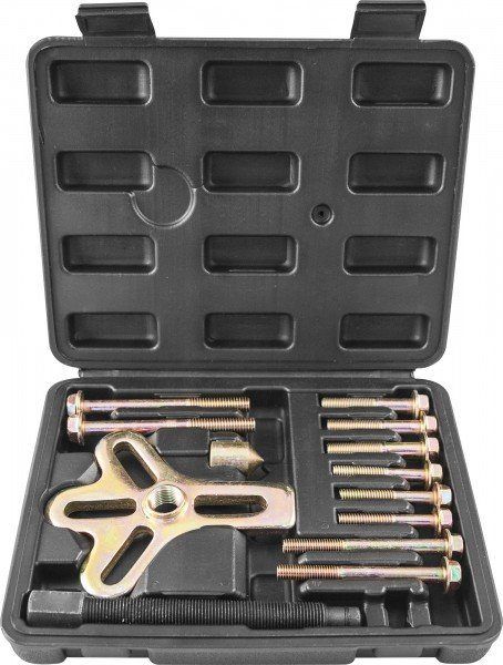 Съемник многофункциональный с болтовыми захватами (диапазон захватов 30*120мм) 13 предметов Thorvik AHBPS13