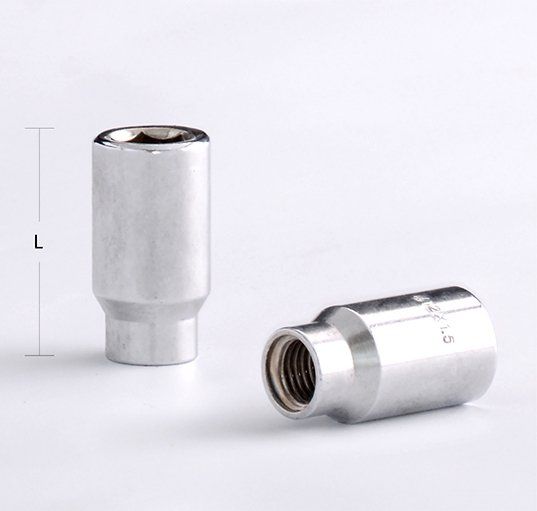 Гайка  диска колеса 12*1.5 40 внутренний шестигранник D20mm/D15.5mm LS H-98-0157 хром