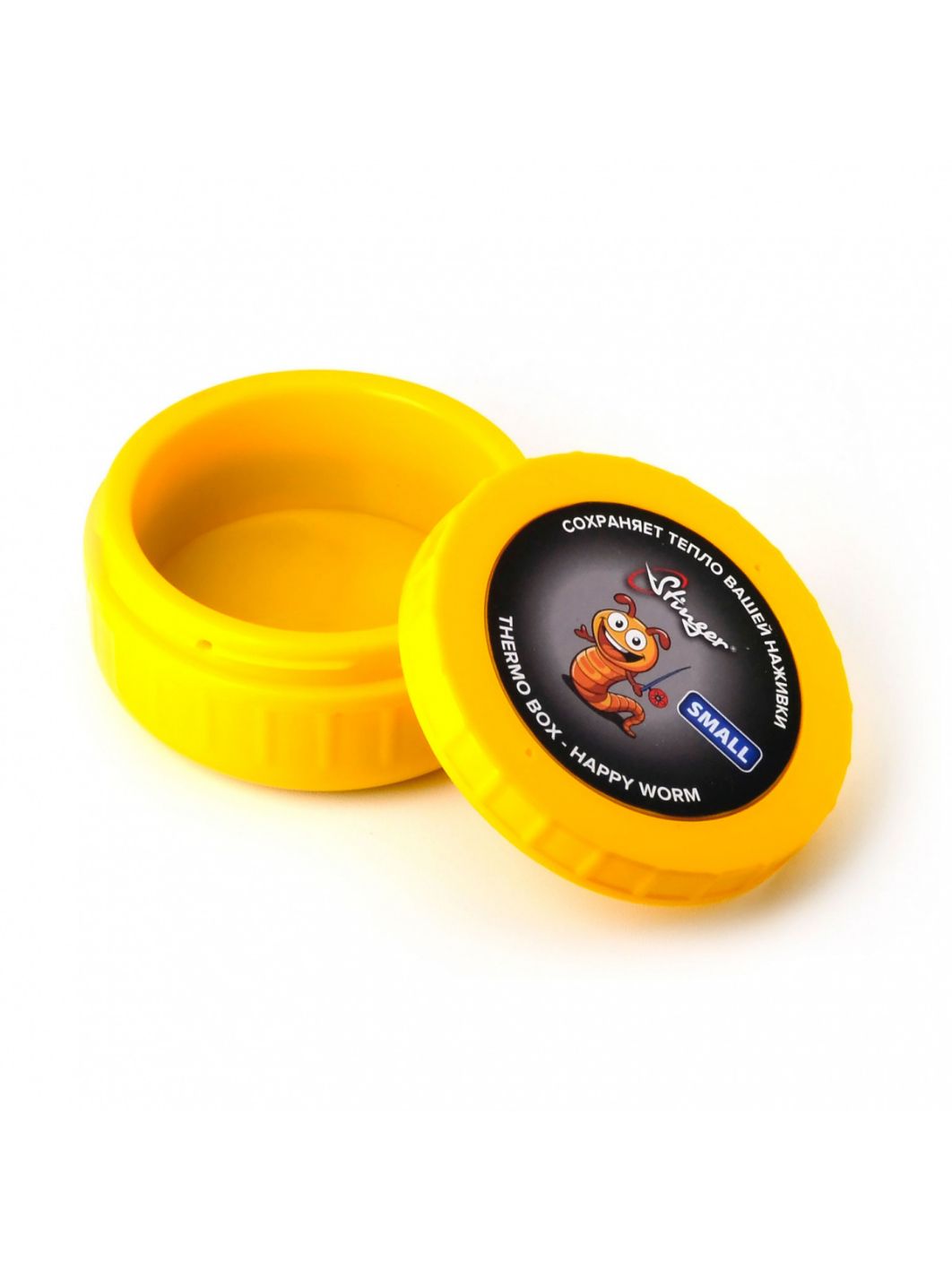 Термокоробка Stinger Happy Worm,  75мм,  желтая