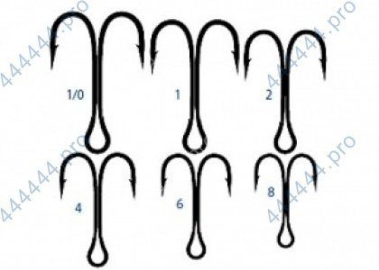 Крючки Saikyo KH-11041-1/0  Double Hook /шт./