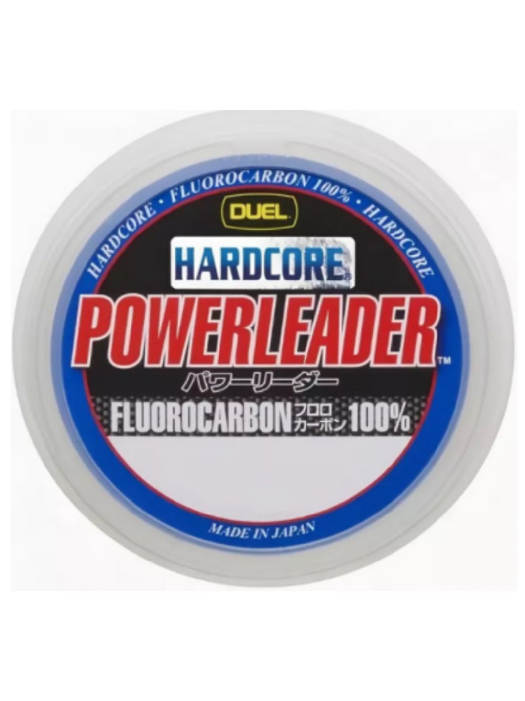 Леска флюорокарбон Duel Hardcore Powerleader FC Fluorocarbon 100% 30м Сlear #2, 5 (0, 260мм) 