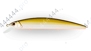 Воблер Минноу Strike Pro Montero 90SP,  90 мм,  8, 6 гр,  Загл. 0, 8м.-1, 2м.,  Нейтральный,  цвет: 612T,  (EG-190A-SP#612T)
