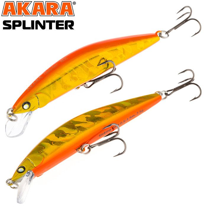 Воблер Akara Splinter 80S 7, 5 гр. (1/4 oz 3, 1 in) A86