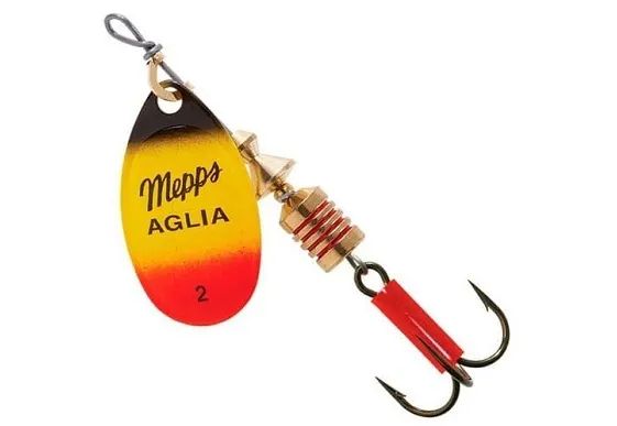 Блесна вращающаяся Mepps "Aglia FLUO Furia" №2/4, 5гр