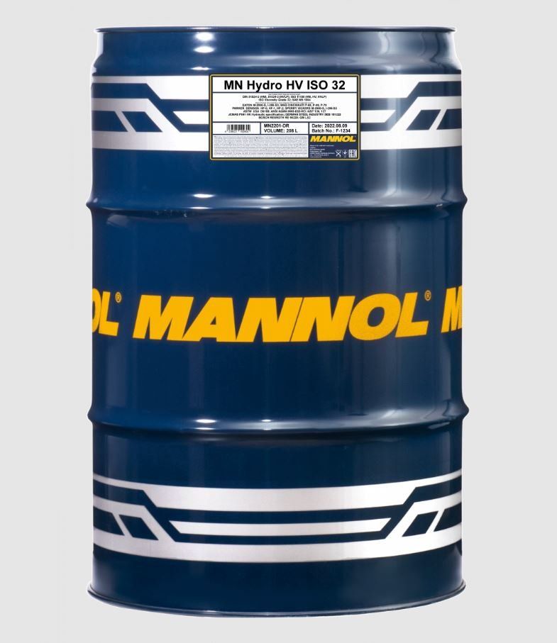 MANNOL Hydro HV ISO 32 (HVLP-32) 2201 208л гидравлическое масло бочка