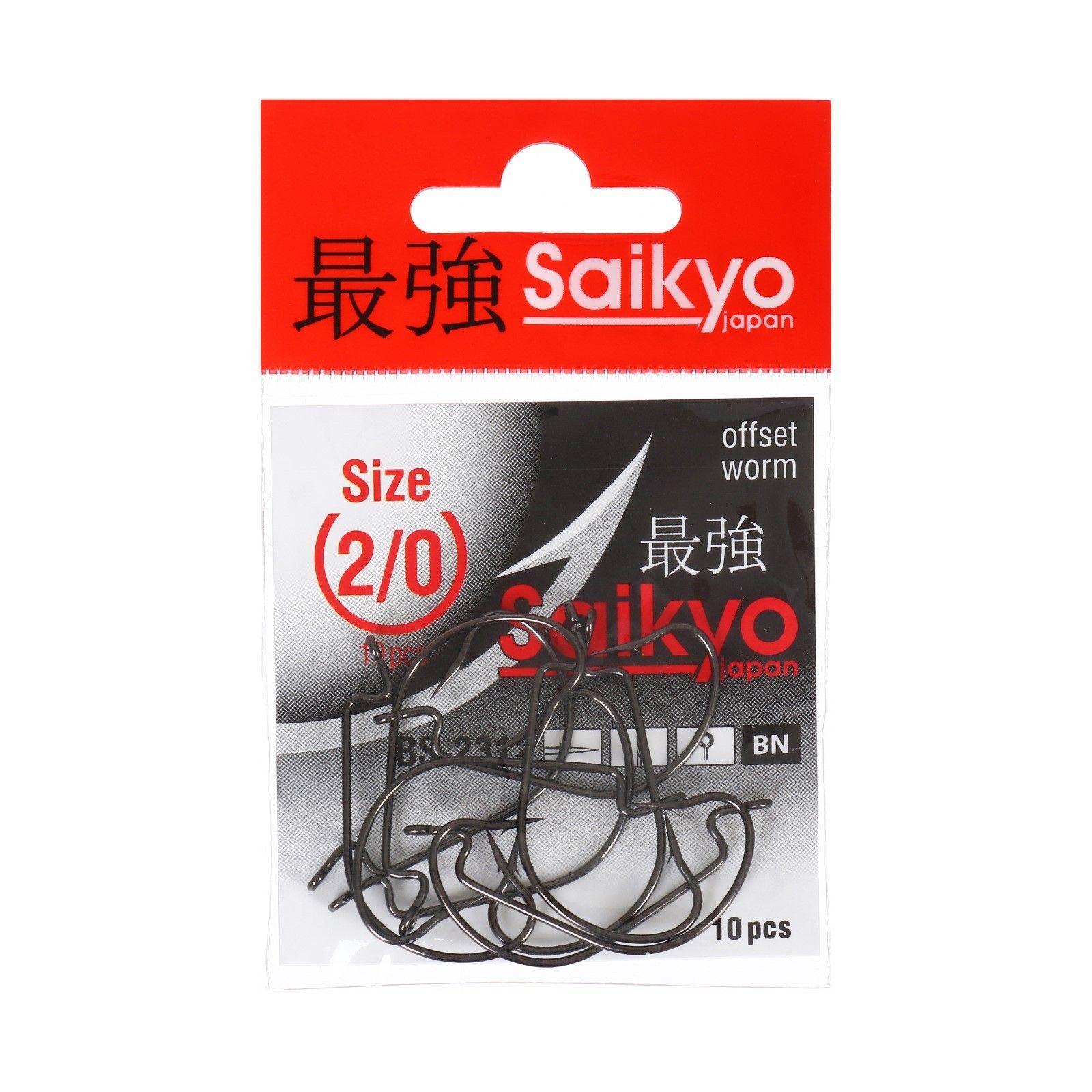 Крючки Saikyo BS-2312 BN №2/0 /уп.10шт/
