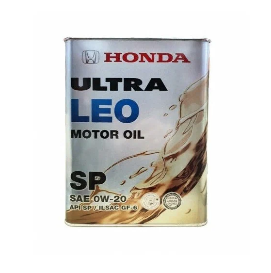 HONDA ULTRA LEO 0W20 SP/GF-6  4л  08227-99974 синтетическое моторное масло