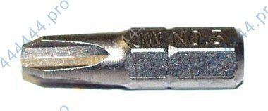 Бита PH3*25мм 1/4" (1шт.) JONNESWAY D125P3A