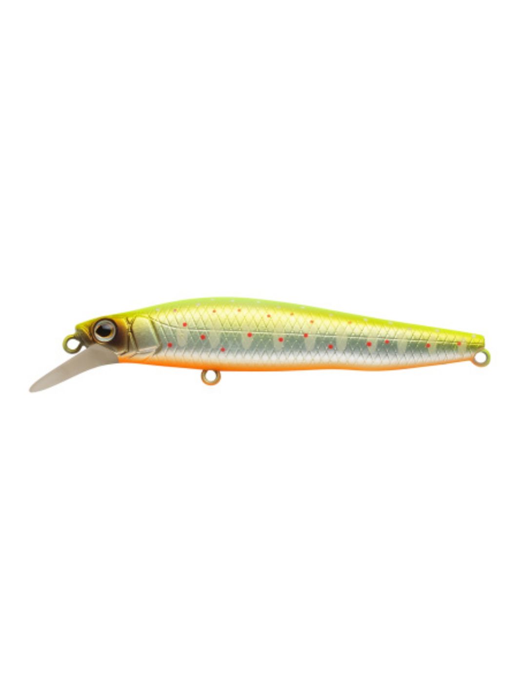 Воблер Минноу Strike Pro IB Minnow JET 95,  95 мм,  13 гр,  Загл. 0, 5м.-1, 2м.,  Тонущий,  цвет: A190ES Mat Motley Trout,  (JS-276#A190ES)