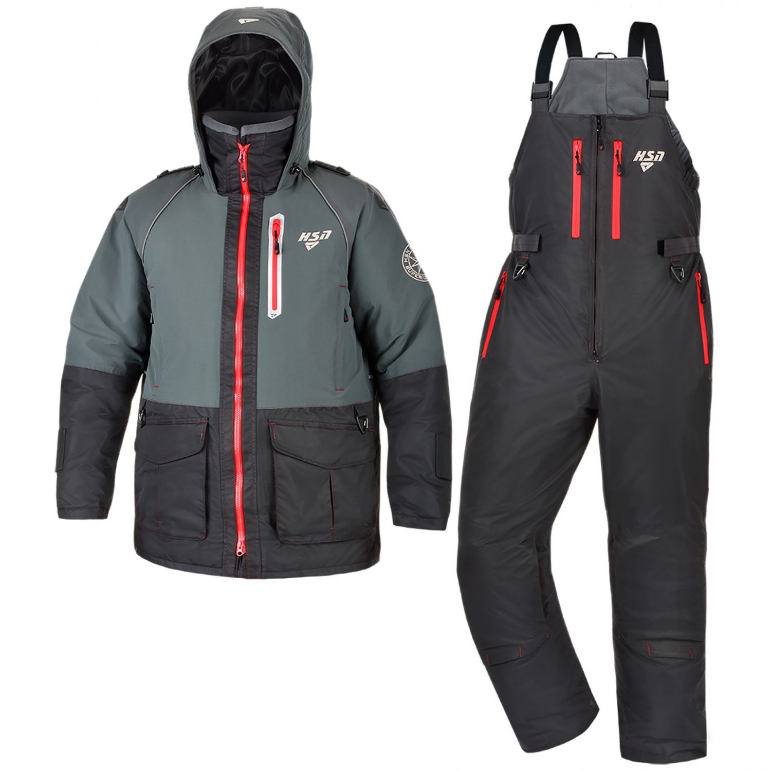 Костюм-поплавок мужской зимний "Rescuer VII comfort",  hardguard,  серый (62-64/188) м